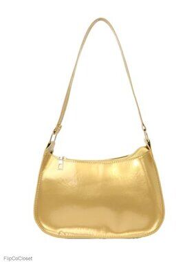 Patent Leather Clutch Purse Shiny Evening Handbags for Women Armpit Shoulder